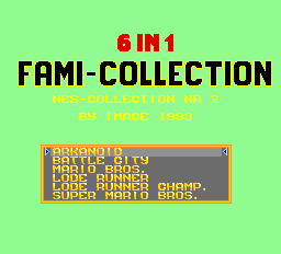 Play <b>6-in-1 Fami Collection - NES Collection Nr 2</b> Online